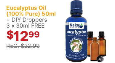 View Naka Eucalyptus Oil 100% Pure 50ml