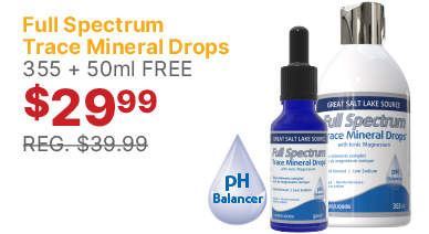 View Naturopathic Labs Concentrace Trace Mineral Drops 355ml-50ml FREE