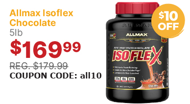 View Allmax Isoflex Natural Whey Protein Isolate (Chocolate) 5lb