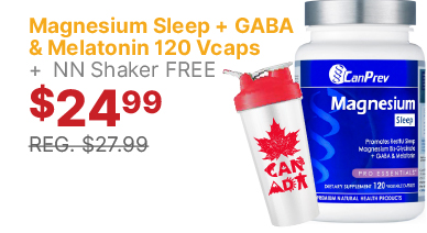 View CanPrev Magnesium Sleep plus GABA and Melatonin 120 Vcaps