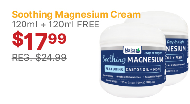 View Naka Soothing Magnesium Cream - 120ml + 120ml