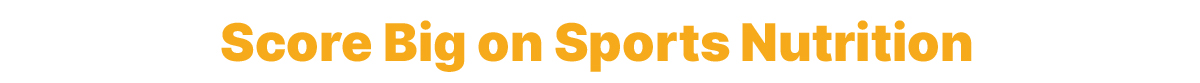 Sport Nutrition Deals