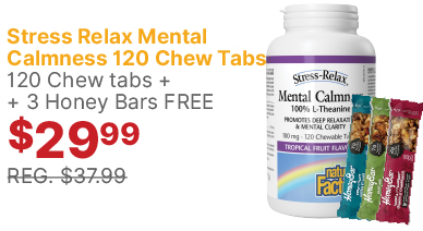 View Stress Relax Mental Calmness 120 Chew Tabs