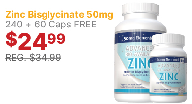 View Zinc Bisglycinate 50mg