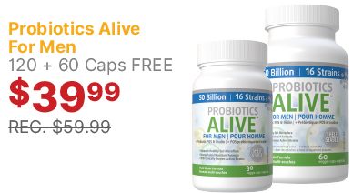 View Probiotics Alive for men